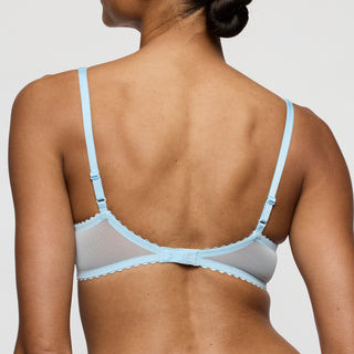 JANE Milky Blue halb unterlegter Balconette-BH
