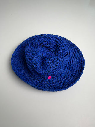 Hut DelinaL royal blue