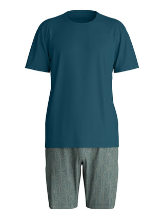 HERREN Pyjama kurz