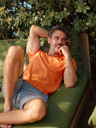 HERREN Pyjama kurz
