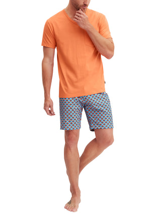 HERREN Pyjama kurz