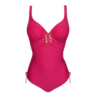 UVITA Deep Magenta Tiefdekolletierter Badeanzug