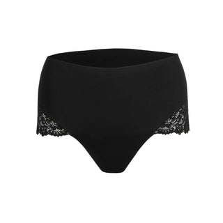 SOFT STUDIO schwarz Taillenslip