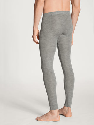Longpants aus Wolle und Seide