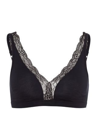 Cotton Lace Soft Cup Bra