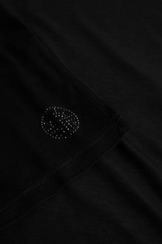 Py, 1/1 sleeve, pants 1/1, round ne, Black