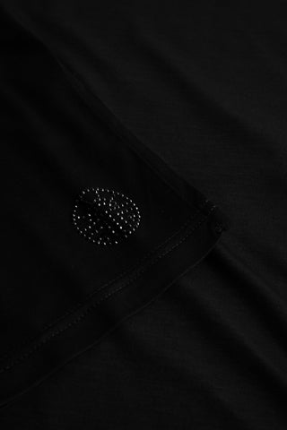 Py, 1/1 sleeve, pants 1/1, round ne, Black