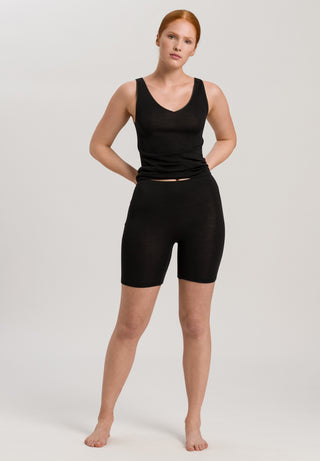 Woolen Silk Shortleg Pants