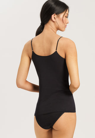 Cotton Seamless Spaghetti Top