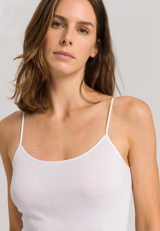 Cotton Seamless Spaghetti Top