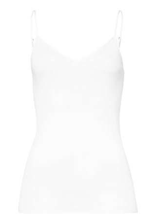 Cotton Seamless Spaghetti Top