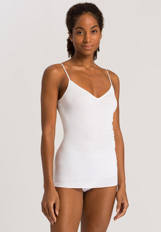 Cotton Seamless Spaghetti Top