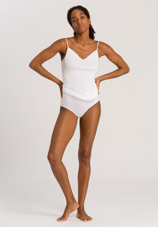 Cotton Seamless Spaghetti Top