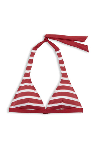 Wattiertes Neckholder-Bikinitop