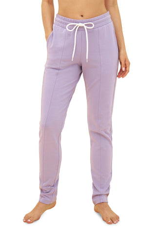 Pants GOTS, pants 1/1, pockets, Lilac