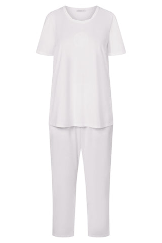 Py, 1/2 sleeve, pants 7/8, angular, White