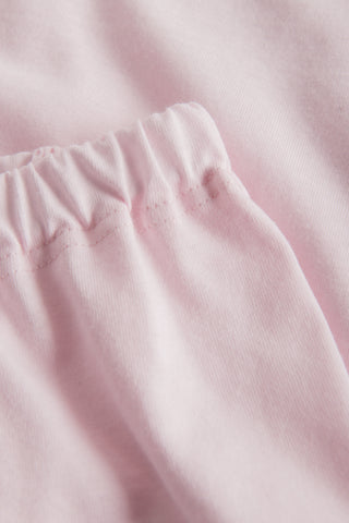 Py, 1/2 sleeve, pants 7/8, angular, Rosewater