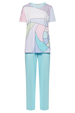 Py, 1/2 sleeve, pants 1/1, round ne, Colourmix