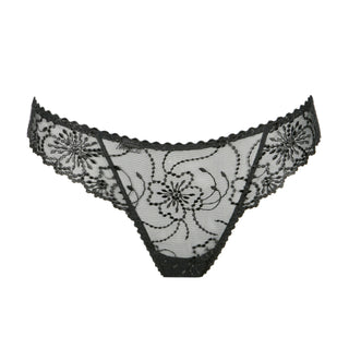 JANE schwarz String