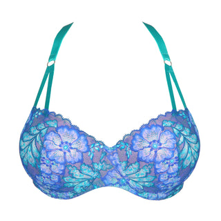 MORRO BAY Mermaid Blue Unterlegter BH Balconette