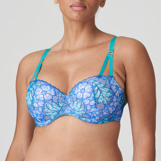 MORRO BAY Mermaid Blue Unterlegter BH Balconette