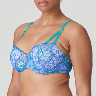 MORRO BAY Mermaid Blue Unterlegter BH Balconette