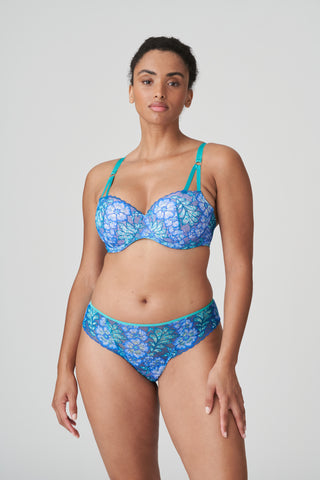 MORRO BAY Mermaid Blue Unterlegter BH Balconette