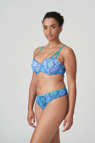 MORRO BAY Mermaid Blue Unterlegter BH Balconette