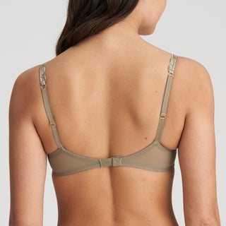 AGNES golden olive Unterlegter BH Herzform