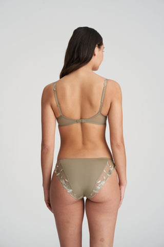 AGNES golden olive Unterlegter BH Herzform