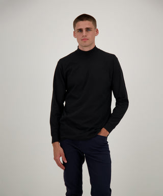 Stehkragenshirt langarm