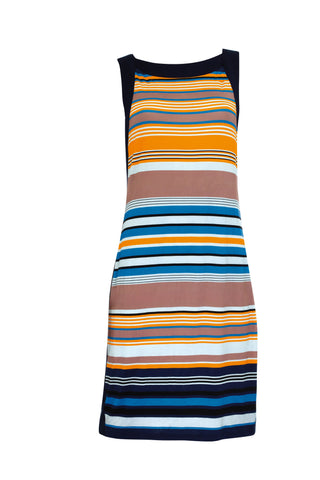 Kleid, hellblau/multi