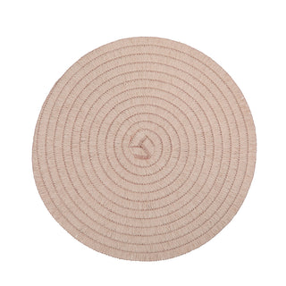 WAVE Tischset rund - nude - 38/0