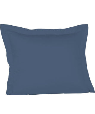 S-009100 | colours | fleuresse | Kissenbezüge aus MAKO SATIN Jeansblau |  6073 DENIM  | 100% Baumwolle | 4043202416206