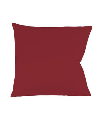 Mako Satin Kissenbezug BORDEAUX