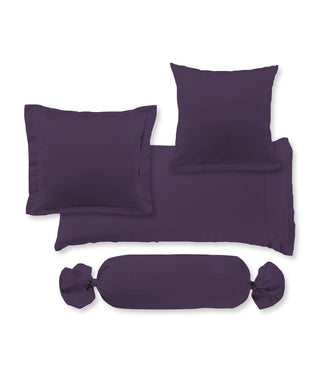 S-009100 | colours | fleuresse | Einfarbige Kissenhülle aus Baumwolle |  6062 LAVENDEL  | 100% Baumwolle | 4043202285086