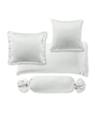 L-009100 | colours spannlaken | fleuresse | Elegante MAKO SATIN Spannlaken mit Rundumgummi |  1000 WEIß  | 100% Baumwolle | 4043202101225