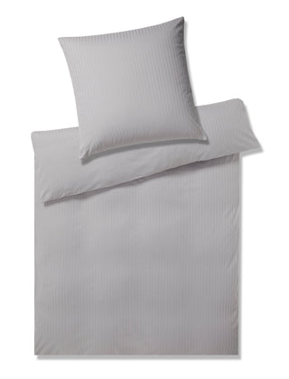 Elegante Bettwäsche Solid Stripe