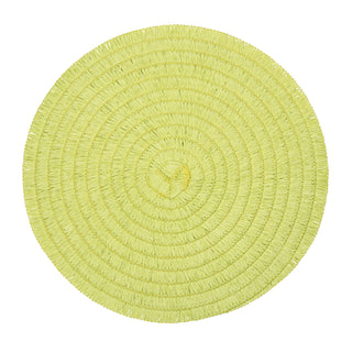 WAVE Tischset rund - lime - 38/0