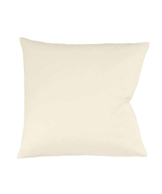 S-009100 | colours | fleuresse | Einfarbiger Kissenbezug aus Mako Satin |  2610 CREME  | 100% Baumwolle | 4043202097610