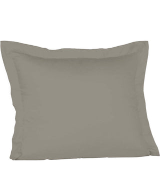 S-009100 | colours | fleuresse | Edle Kissenhülle aus Baumwoll-Satin |  9021 GRAU  | 100% Baumwolle | 4043202097634