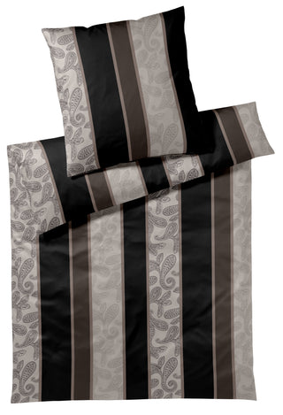 Elegante Bettwäsche Paisley Stripes