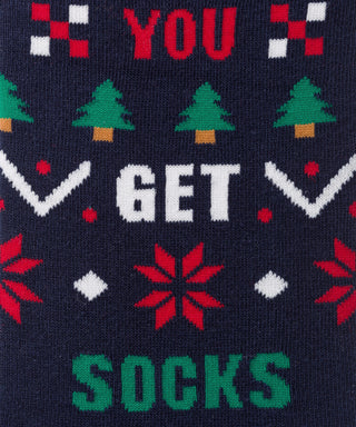 Socken Believe in Santa