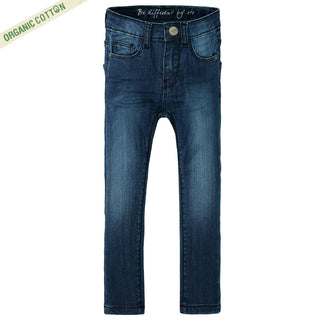 ORGANIC COTTON Skinny Jeans SLIM FIT  in verwaschener Optik