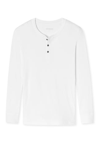 Long-sleeved button placket