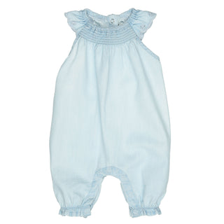 Overall in denim look