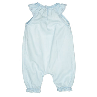 Overall in denim look