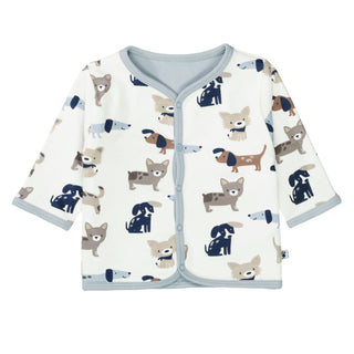 Wendejacke mit Allover-Print