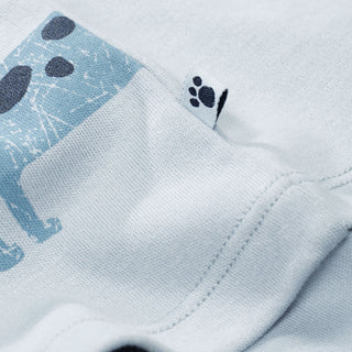 Long-sleeved shirt made from organic cotton