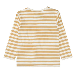 Long-sleeved shirt with chest pocket